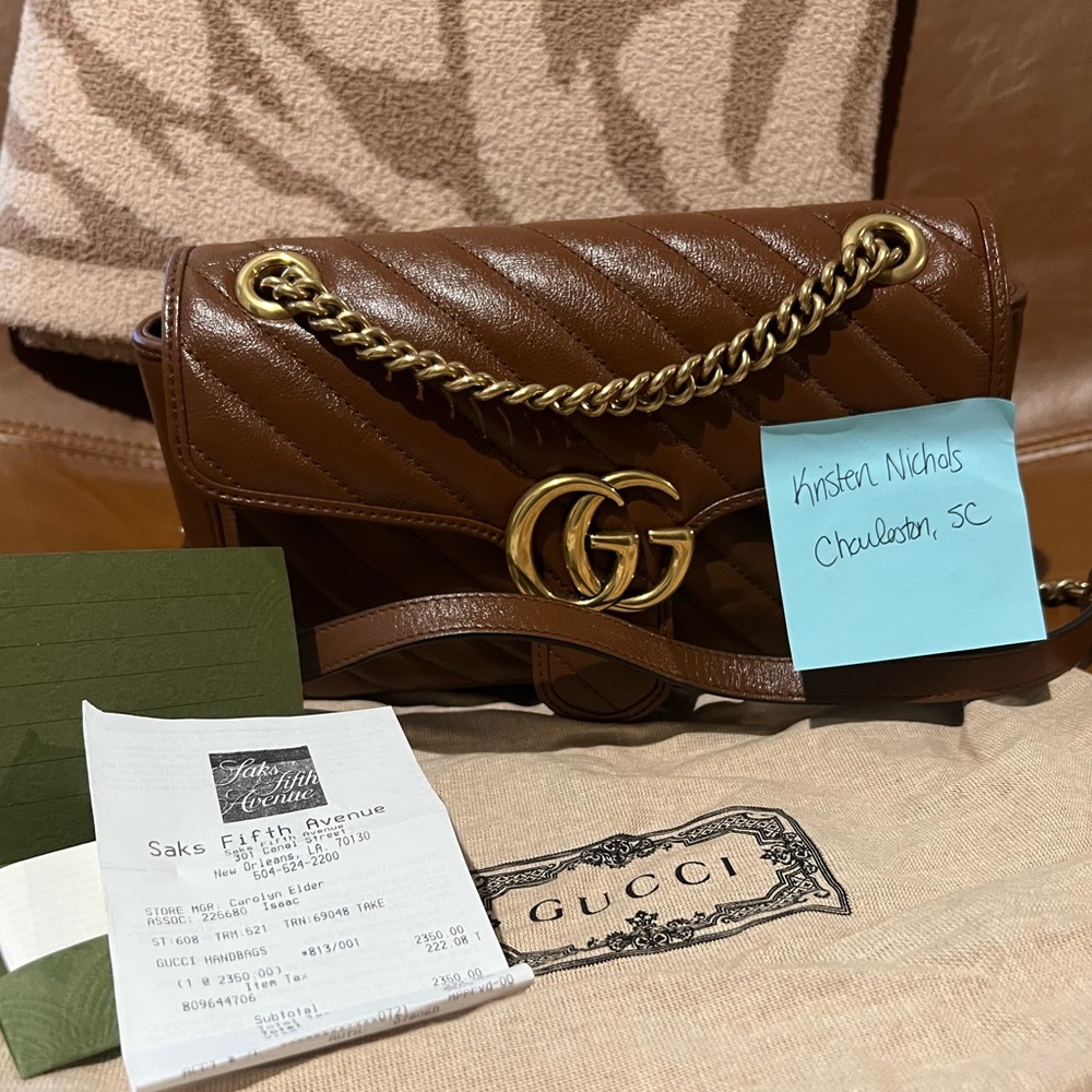 EUC Gucci Marmont Size small